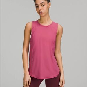 Lululemon Sculpt Tank Pink Lychee